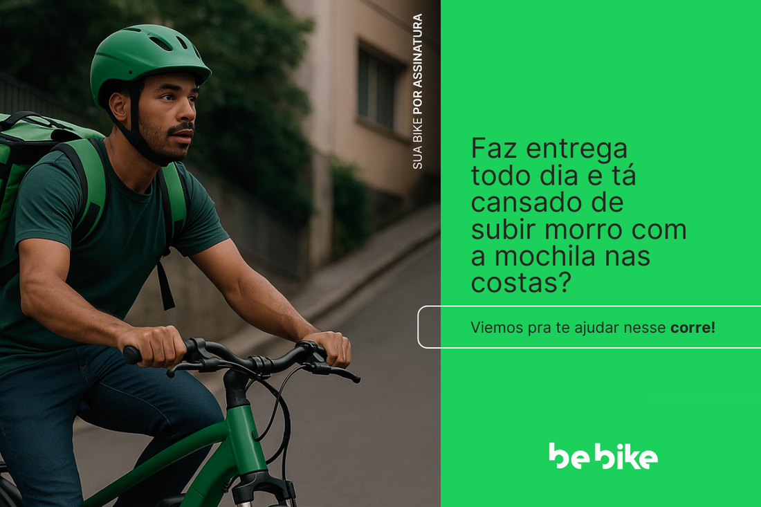 Faz entrega todo dia e tá cansado de subir morro com a mochila nas costas?